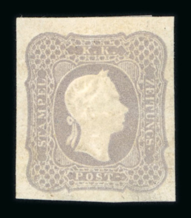 Stamp of Austria » Newspaper Stamp 1861 Austria Österreich 1860-61 Zeitungsm. 1,05Kr 3 Farben
