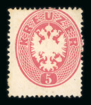 Stamp of Austria » 1863 Issue Austria Österreich 1863 3Kr und 5Kr ungebr