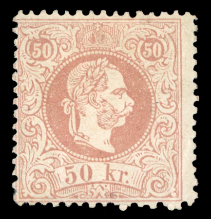 Stamp of Austria » 1867 Issue Austria Österreich 1867 Grober Druck Farbenspiel 2Kr bis 50Kr