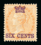 Stamp of Malaysia » Straits Settlements Straits Settlements 1867-80 mint (mostly unused) range on stock sheet