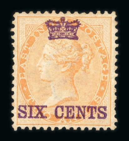 Stamp of Malaysia » Straits Settlements Straits Settlements 1867-80 mint (mostly unused) range on stock sheet