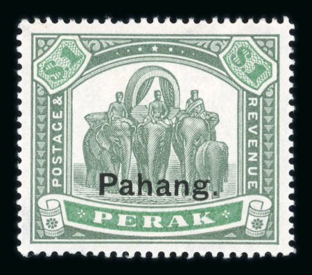 Stamp of Malaysia » Malaysian States Collections and Lots 1882-1935 mint collection on stock pages with Pahang, Perak, Selangor