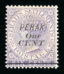Stamp of Malaysia » Malaysian States Collections and Lots 1882-1935 mint collection on stock pages with Pahang, Perak, Selangor