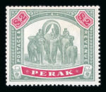 Stamp of Malaysia » Malaysian States Collections and Lots 1882-1935 mint collection on stock pages with Pahang, Perak, Selangor