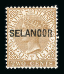 Stamp of Malaysia » Malaysian States Collections and Lots 1882-1935 mint collection on stock pages with Pahang, Perak, Selangor