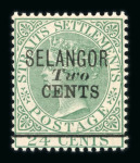 Stamp of Malaysia » Malaysian States Collections and Lots 1882-1935 mint collection on stock pages with Pahang, Perak, Selangor