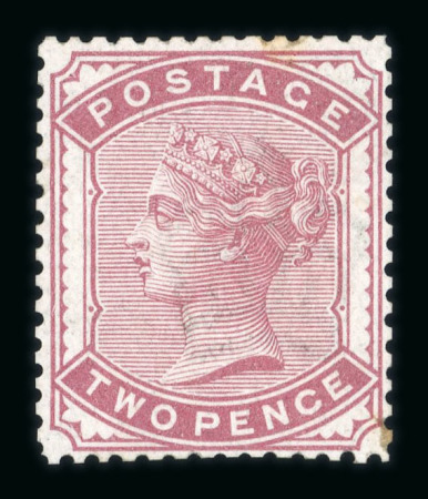 Stamp of Great Britain » 1855-1900 Surface Printed » 1880-81 Provisional Issue and 1881 1d Lilac 1880 2d. rose, line perf. 14 ex "Before and After the