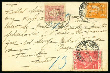 Stamp of Portugal Portugal - Back off the book.