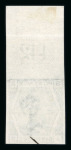 Stamp of Great Britain » 1855-1900 Surface Printed » 1873-80 Large Coloured Corner Letters 1876 6d. deep-grey, AB, Pl.15, imperforate imprimatur