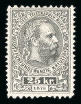 Stamp of Austria » Telegraph Stamps Austria Österreich 1873 Telegraphenmarken 25Kr ungebr.