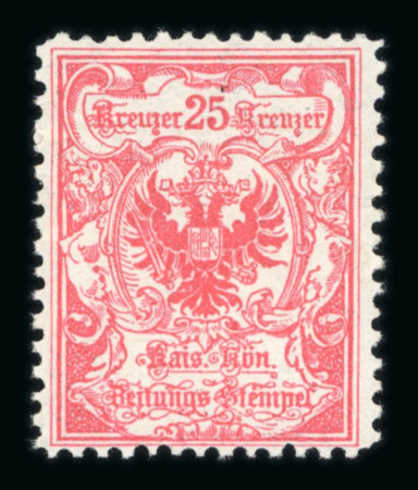 Stamp of Austria » Newspaper Tax Stamps Austria Österreich 1858-90 Zeitungsstempelmarken Lot div. Werte