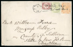 Stamp of Great Britain » 1854-1900 Postal History of the Perforated Line Engraved and Surface Printed Issues 1878 envelope from St. Andrews to New York (29.12.78)