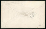 Stamp of Great Britain » 1854-1900 Postal History of the Perforated Line Engraved and Surface Printed Issues 1878 envelope from St. Andrews to New York (29.12.78)