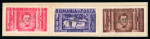 Stamp of Romania » Later Issues 1937 UPU SPÉCIMEN handstamp in pale green on Centenary of Birth of writer Ion Creanga