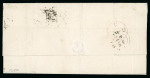 Stamp of Great Britain » London Numbered Crosses 1844 (MR 15) entire from London to Ludlow, bearing