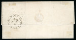 Stamp of Great Britain » 1841 1d Red 1841 (AU 27) entire missent to Gloucester, bearing
