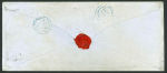 Stamp of Great Britain » 1841 1d Red 1852 (Aug 10) envelope from York to Bedale, bearing