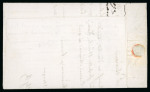 Stamp of Switzerland / Schweiz » Sitzende Helvetia Gezaehnt » Briefmarken 1862 1869, 5 Rp. braun, in frischen Farben, auf Brief, Stempelrarität