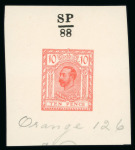 Stamp of Great Britain » Collections 1857 to 1992 mint "Investment accumulation" of 60 single items or sets in a black stock book