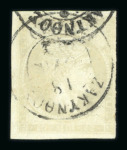 Stamp of Greece » Large Hermes Heads » 1871-72 Later clean plates 40 lepta yellow bistre on greenish