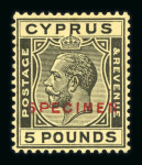 Stamp of Cyprus Cyprus Specimen collection