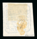 Stamp of Romania » United Principalities 1862-1864 Two 30 parale on white wove and horizontally laid paper, cancelled FRANCO PIATRA