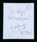 Stamp of Romania » Austrian Levant Post Offices PITESCHTI: 1850 6 kr. brown superbly tied to a small fragment