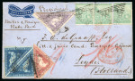 Stamp of South Africa » <mark>Cape</mark> <mark>of</mark> <mark>Good</mark> <mark>Hope</mark> <mark>Cape</mark> <mark>of</mark> <mark>Good</mark> <mark>Hope</mark> 1864 reg combination cover