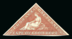 Stamp of South Africa » <mark>Cape</mark> <mark>of</mark> <mark>Good</mark> <mark>Hope</mark> <mark>Cape</mark> <mark>Good</mark> <mark>Hope</mark> 1853 1d deep brick-red unused