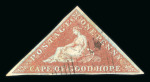 Stamp of South Africa » <mark>Cape</mark> <mark>of</mark> <mark>Good</mark> <mark>Hope</mark> <mark>Cape</mark> <mark>of</mark> <mark>Good</mark> <mark>Hope</mark> 1853 1d deep brick-red used x 2