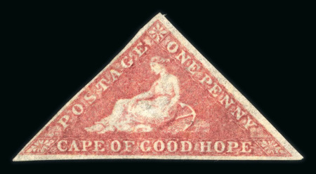 Stamp of South Africa » Cape of Good Hope Cape of Good Hope 1855-63 1d rose unused