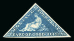 Stamp of South Africa » <mark>Cape</mark> <mark>of</mark> <mark>Good</mark> <mark>Hope</mark> <mark>Cape</mark> <mark>of</mark> <mark>Good</mark> <mark>Hope</mark> 1853 4d deep blue unused