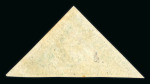Stamp of South Africa » Cape of Good Hope Cape of Good Hope 1863-64 1s bright emerald green part o.g.