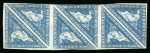 Stamp of South Africa » <mark>Cape</mark> <mark>of</mark> <mark>Good</mark> <mark>Hope</mark> <mark>Cape</mark> <mark>of</mark> <mark>good</mark> <mark>Hope</mark> 1863-64 4d blue strip 3 pairs o.g.