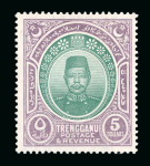Stamp of British Empire General Collections and Lots South East Asia collection Brunei, Malaya, Indian Convention States