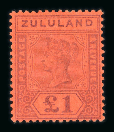 Stamp of South Africa » Zululand 1888-96, mint and used collection on two stockpages