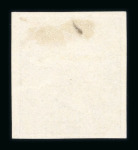 Stamp of India » 1855-1946 De La Rue and later Crown Colony Issues 1856-64 1/2a proof on thick wove paper in pale grey-blue shade