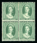 Stamp of Grenada 1861-1936 mint collection on stock sheets