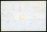 Stamp of Russia » Russian Post in Levant 1863 prepaid entire letter sent from Smyrna to Beirut