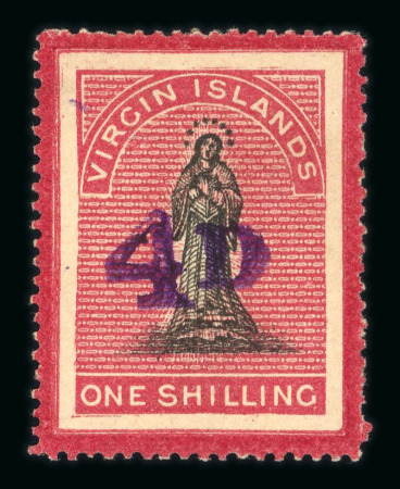 Stamp of British Virgin Islands Virgin Islands 1866-1935 mint collection on stock sheets