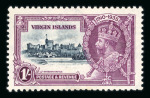 Stamp of British Virgin Islands Virgin Islands 1866-1935 mint collection on stock sheets