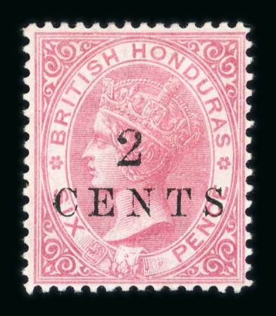 Stamp of British Honduras British Honduras 1865-1935 mint collection on stock pages