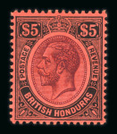 Stamp of British Honduras British Honduras 1865-1935 mint collection on stock pages