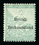 Stamp of Bechuanaland » Collections Bechuanalands 1884-1935 mint collection on stock sheets