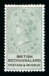 Stamp of Bechuanaland » Collections Bechuanalands 1884-1935 mint collection on stock sheets