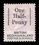 Stamp of Bechuanaland » Collections Bechuanalands 1884-1935 mint collection on stock sheets