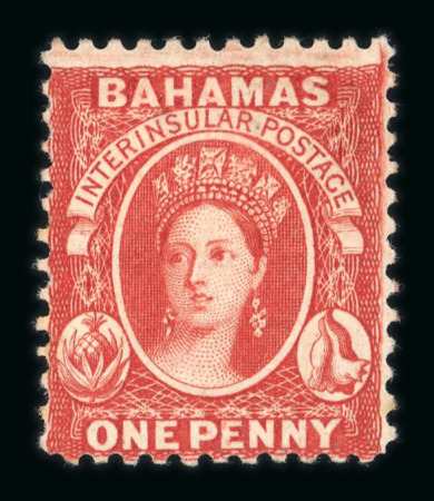Stamp of Bahamas Bahamas 1862-1935 mint collection on stock sheets