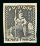 Stamp of Barbados Barbados 1852-1935 mint collection on stock pages