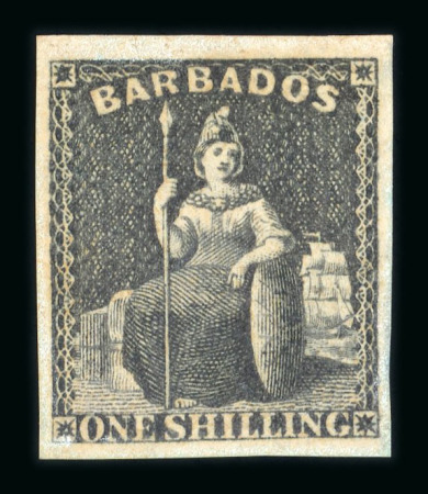 Stamp of Barbados Barbados 1852-1935 mint collection on stock pages