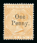 Stamp of Bermuda Bermuda 1865-1935 mint collection on stock sheets